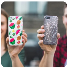 LED UV ink printing on phone cases with custom designs